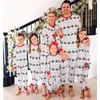 Family Matching Outfits Christmas Outfit Pajamas Print Sets Adult Kid Home Clothes Tops Cartoon Pants Xmas Sleepwear Baby Nightwear 231202