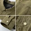Vestes pour hommes 2301 Vintage Casual Down Manteaux Solide Couleur Beau Multi Poches Revers Tops Mode Urbain Simple Premium Cargo