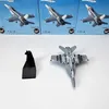 Flugzeugmodell im Maßstab 1:100 F18 Grumman F/A-18F F-18 Fighter USAF Army Air Force Nachbildung eines Flugzeugmodells aus Druckgussmetall für Kinderspielzeugkollektion 231201