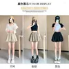Pantaloncini da donna 2023 Coreano Moda Donna Estate Allentato Bella Dolce Harajuku Pantaloni sportivi Casual Pieghe Design A vita alta Chic Corto