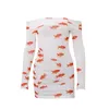 Women's Swimwear Beach Pareos Women 2023 Bikini Cover Up Bath Clothing Ins Red Sexy Pure Desire One Shoulder Goldfish Print