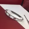 Bracciale diamantato oro femmina in acciaio inossidabile Bracciale dorato Larghezza 7 mm Diamond San Valentino GIMRA GImpara gioiello Brac250z