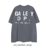 갤러리 층 T 셔츠 남성 여성 디자이너 Tshirts Galleryes Cottons Tops Man의 캐주얼 Galery Dept 셔츠 고급 의류 거리 반바지 소매 42 XE2N