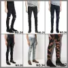 Hot Sale Designer Jeans Lila Jeans Jeans für Herren Skinny Motorrad Trendy Zerrissenes Patchwork Loch Ganzjährig Slim Legged Jeans Großhandel 2