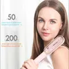 Alisadores de cabelo KSKIN Pente de cabelo 2 em 1 escova multifuncional 5 configurações de temperatura bonito rosa gato menina presente alisador de cabelo 231201