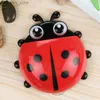 Toothbrush Holders Cute Ladybug Container Cup Toothpaste Hanging Organizer Toothbrush Holder with Suction Cup for Bathroom Q231202