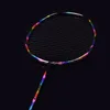 Badminton Rackets Ultralight 7U 67g Professional Full Carbon Badminton Racket N90III Strung Badminton Racquet 30 LBS with Grips and Bag 231201