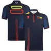 Men's T-shirts 2023/2024 New F1 Formula One Racing Team Polos Official Website Oracle Red Color Bull Polo Sergio Perez Shirt Clothes Fan Jersey 6h7l