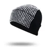 Beanie Crânio Caps Diamante Skullies Beanies Homens Inverno Chapéu Mulheres Chapéus De Malha Para Mrs Cap Beanie Gorro Quente Brimless Bonnet Lady 231202