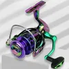 Fly Fishing Reels2 51 1 Gear Ratio Baitcast Reel Colorful Baitcasting Portable Baitcaster for Freshwater Saltwater 231202