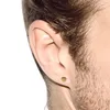 Boucles d'oreilles BONISKISS couleur or petites boules rondes 3mm à 8mm en acier inoxydable pour hommes femmes boucle d'oreille sans allergie goutte