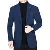Garnitury męskie Mężczyźni Slim Blazers Kurtki Męskie Business Casual Designer Coats Formal Wear Spring Autumn Size 4