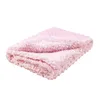 Couvertures Couverture de bébé Chaud Double Couche Swaddle Wrap Né Thermique Doux Épaissir Polaire Poussette Couverture Sleepsack