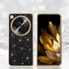 Custodia per telefono Vogue in pelle glitter di lusso per Oneplus Open Oppo Find N3 5G Durevole Robusta Sottile Elegante Scintilla Placcatura protettiva completa Fold Shell Antiurto