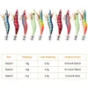 Przynęty przynęty 30pcs20pcs10pcs drewniane krewetki wędkarstwo Łowódcy Squid Jig Hook Octopus mątwy sztuczne jigging twarda przynęta 231202