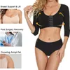 Arm Shaper MISSMOLY Womens Arm Shaper Tops Slimmer Compression Half Sleeves Post Surgery Posture Corrector Shapewear 231202