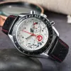 Top luxury Wrist Watches for Men 2023 New Mens Watches All Dial Work Quartz Watch High Quality Top Luxury Brand Chronograph Clock Rubber Belt Men Fashion