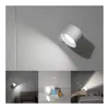 Wandlamp Design Moderne stijl 360 graden aanpasbaar Draagbare aanraakbediening Oplaadbare slaapkamerstudeerkamer Woonkamerverlichting