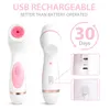 Face Care Devices Cleansing Brush Sonic Electric Cleanser Waterproof Soft Deep Pore Massage 3 Heads 4 Modes Blackhead Remover Machine 231202