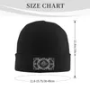 Boinas Masonería Arte barroco Skullies Gorros Gorros para hombres Mujeres Unisex Invierno Cálido Sombrero de punto Adulto Masónico Mason Bonnet Sombreros