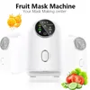 Dispositifs de soins du visage Masque Maker Machine DIY Automatique Fruits Légumes Hydratation Masque Collagène Naturel Soins De La Peau Traitement Anti-Âge Hydratation 231201