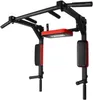 Hantlar monterade Pull Up Bar Chin Dip Station för inomhus hem Gym Träning Power Set Training Equipment Fitness Stand Support