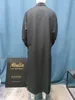 民族衣料高品質中東アラビア人男性のトービ・ジュバ・タウブ・フォー・メン・プラス・サイズのローブ・イスラム教徒のカジュアル刺繍贅沢なトーブ
