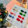 Nail Gel Christmas Series Nail Polish UV Nail Polish Gel Oil Varnish Color Red Green Cream White Gold Silver Gel Paint Nail Art Gel 231202