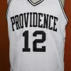 Nikivip Custom #12 God Shammgod Providencee College Basketball Jersey Men's Black White Ed Any Size 2XS-3XL 4XL 5XL Name Number Vintag