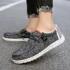 حذاء ملابس الرجال الكلاسيكية الكلاسيكية أحذية كسول غير رسمية moccasin الأزياء زلة على loafer مغسول الدنيم فلكانس أحذية zapatillas hombre 231201