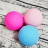 Other Massage Items Silicone Fascia Massage Ball 63MM Fitness Trainer Feet Muscle Relax Ball For Yoga Pilates Stress Pain Relief Exerciser Gym Home 231201