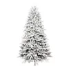 2023 Neuer Weihnachtsbaum Schneeflocke Landschaft Dekoration Baum Schneefall Baum 180m PE Beflockung Weihnachtsbaum