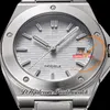 CHF Ingenieur IW328902 Miyota 9015 자동 남성 시계 40mm gris argent 텍스처 스틱 다이얼 스테인리스 스틸 브레이스 슈퍼 에디션 시계 reloj hombre puretime b2