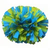 Cheerleaderka 2pcs różowy biały cheerleadeading pompoms 38 cm Cheers Pompon Batton Kolor może za darmo Wysokiej jakości 231201