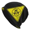 Berets Symbol Skullies Beanies Caps Biohazard Triangle Thin Hat Autumn Spring Bonnet Hats Men Women's Hip Hop Ski Cap
