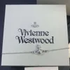Viviane Westwood Designer Biżuteria dla kobiet wisiorka Cesarzowa wdowa w połowie lustra Naszyjnik