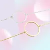 Simple Circle Pendants Necklace Eternity Necklace Karma Infinity Silver Gold Minimalist Jewelry Necklace Dainty Circle 9490648