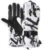 Guantes deportivos Invierno Snowboard Ski PU Cuero Antideslizante Pantalla táctil Impermeable Motocicleta Ciclismo Fleece Cálido Nieve Unisex 231202