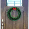 Decorative Flowers Christmas Wreath For Front Door Beautiful Wall Window Winter Home Decorations Supplies