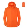 Jaquetas masculinas proteção solar casaco bolsos à prova de vento anti-rugas unisex anti-uv impermeável acampamento jaqueta de chuva