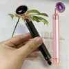 Foot Care Roller Massage Tool Obsidian Jade Black Stone Massager Amethyst Eletric Vibrating Face Massagers 231202