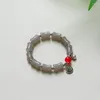 Bracelets de charme Bracelet de perles de bambou fabriqué à la main pour femmes Bracelet tissé unique Accessoire Design original Bijoux pour hommes Beau couple