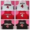 Nikivip Kenyon Martin＃4 Cincinnati Bearcats College Retro Basketball Jerseys Mensed Custom Any Number Name