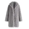 Women s Fur Faux Fake Women Coats Lambswool Jacket Female Winter Thick Furs Overcoats Long Outwear 231202