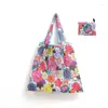 Shopping Bags Selling Fashion Foldable Large Capacity Durable Handbags Portable Eco-friendly Single-shoulder