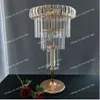 Fournitures de mariage, éclairage d'aménagement paysager en cristal, décoration de scène de mariage, Arrangement de lumières de guidage luminescentes 44