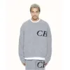 brand Men's Sweaters CB Latter Knit Jacquard Cole Sweater Men Women Quality Loose Sweatshirts luxury wholesale popular soft designer