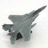 Modèle d'avion 1/100 échelle avions moulés sous pression F15 Eagle modèle d'avions de la marine américaine pour collection cadeau maison salon décor 231201