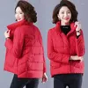 Casacos de Trench das Mulheres NicePop Jaqueta de Inverno Mulheres Parkas Curto Grosso Para Baixo Algodão Acolchoado Parka Feminino Casual Básico Outwear Overcoat