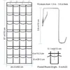 Borse portaoggetti Scarpiera Armadio guardaroba Supporto per appendere Borsa per appendere in tessuto non tessuto per dormitorio
